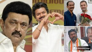திமுகவுக்கு குட்பை? தவெகவுடன் கைகோர்க்கும் காங்.,? கிரிஷ் சோடங்கர் விவகாரத்தில் விஜய் வசந்த் பல்டி