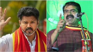 கரூர் சம்பவத்தை கடக்க துடிக்கும் விஜய்! குறுக்கே வந்த கவுசிக்! வேலுச்சாமிபுரத்தில் களமிறங்கிய சீமான்!