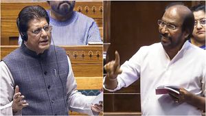 நாடாளுமன்ற விதி மீறலில் சிக்கிய பியூஷ் கோயல்! உரிமை மீறல் தீர்மானம் கொண்டு வந்த திருச்சி சிவா!