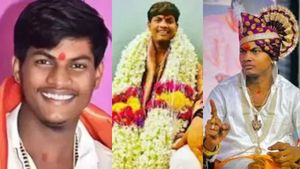 சர்ச்சையில் கர்நாடகா சாமியார்.. சிறுமியை மடியில் தூக்கி வைத்து முத்தம்.. வெளியான வீடியோ