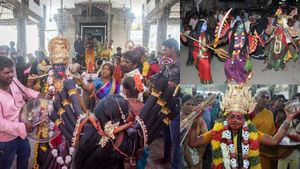 Mayanakollai: காளி, அங்காளம்மன், காட்டேரி வேடமிட்டு மயானக் கொள்ளை திருவிழா.. கோலாகல கொண்டாட்டம்