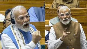 'சரணடைந்த மோடி' என எதிரொலித்த கோஷம்! பிரதமர் மோடி உரை ரத்து... மக்களவை ஒத்திவைப்பு!