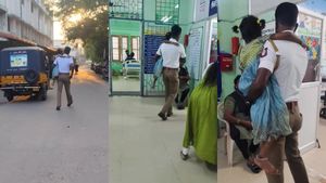 தஞ்சாவூரில் பாம்பு கடித்த சிறுமியின்‌.. உயிரைக் காப்பாற்ற போக்குவரத்து காவலர் செய்த செயல்