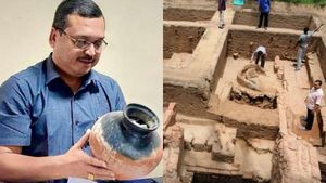 எகிப்து நாட்டில் தமிழில் கல்வெட்டு! 2000 ஆண்டுகளுக்கு முன்பே வணிகத் தொடர்பு! அமர்நாத் பூரிப்பு