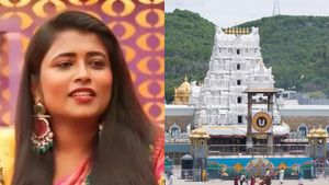 Tirupati Reels: திருப்பதி ஏழுமலையான் கோயில் முன்பு ரீல்ஸ் எடுத்த பிக்பாஸ் பிரபலம்! குவியும் கண்டனம்!