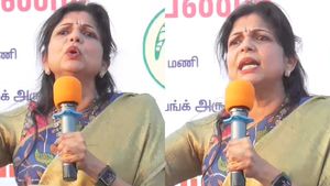 விவசாயி வண்டிகளுக்கு டோல்கேட் கட்டணம் வசூல்? வேலூரில் திமுக அரசை வெளுத்து வாங்கிய பாமக சௌமியா.. பலே