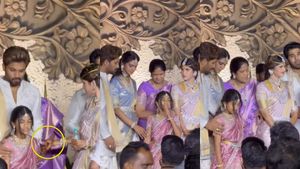 Allu Arjun: திருமண வரவேற்பில் அல்லு அர்ஜுன் வந்து நின்றதும்! Angry bird-ஆன மணப்பெண்! நடந்தது என்ன?