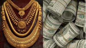 ஒரு நிமிஷம் நில்லுங்க..தங்கம் வாங்க போறீங்களா? கன் மாதிரி கம்பீரமா நிக்குது டாலர்? இனிதான் ட்விஸ்ட்! 