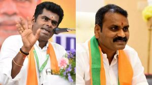 அவிநாசியில் எல்.முருகன்..சிங்காநல்லூரில் அண்ணாமலை.. நிர்வாகிகளுடன் ரகசிய ஆலோசனை..பரபரக்கும் கமலாலயம்