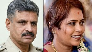 தங்கமே, ஒரு முத்தம் கொடு பேபி.. பெண் ரவுடியிடம் வழிந்த இன்ஸ்பெக்டர்.. அப்பறம் என்னாச்சு தெரியுமா