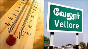 வேலூரில் 100 டிகிரியை தொட்ட வெயில்.. பாலாறு உருகிடுச்சி! மக்கள் பாதிப்பு!