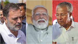 கேப்பில் கால் பதிக்கும் பாஜக! கேரளாவில் இடதுசாரிகள் vs காங்கிரஸ் கடும் போட்டி! புதிய சர்வே முடிவுகள்