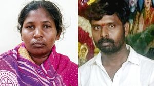 சேலத்தில் கணவன் கேட்ட ஒரே கேள்வி..  தூங்கும் போது தலையில் அம்மி கல்லை போட்ட பத்மா   