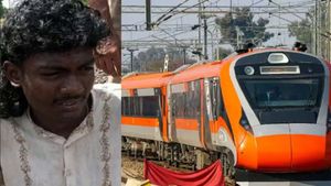 வந்தே பாரத் ரயில் விழுப்புரம் கிட்ட ஷாக்.. காதலிக்காக விக்கி செய்த வேலை.. C4 பெட்டியில் என்ன சத்தம்