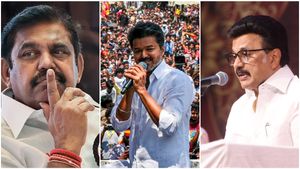 தமிழ்நாட்டின் அடுத்த முதல்வர் யார்? எடப்பாடியை பின்னுக்கு தள்ளிய விஜய்.. லோக்போல் கருத்துக்கணிப்பு!