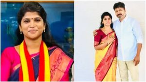 தவெகவில் சீட் கிடைக்காத விரக்தி.. திமுகவில் இணைந்தார் அஜிதா! பின்னணியில் அனிதா!