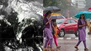காற்றழுத்த தாழ்வு பாதை.. இன்று 3 மாவட்டங்களில் கனமழை வெளுக்கும்.. சென்னையிலும் மழைக்கு வாய்ப்பு!
