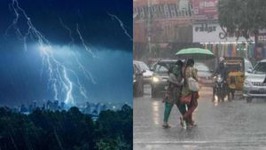 வெயிலுக்கு நடுவே.. இன்று முதல் அடுத்த ஒரு வாரம் இடி, மின்னலுடன் மழை வெளுக்கும்.. வானிலை அப்டேட் 