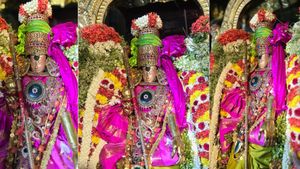 மதுரையில் ஆட்சி மாற்றம்.. அரசியானார் அன்னை மீனாட்சி! வீதியுலா வந்து அருளாசி தந்த பாண்டியராசகுமாரி!