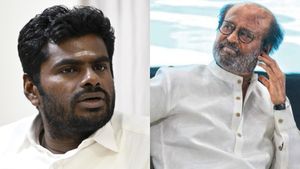 பாஜகவில் இருந்து விலகி அண்ணாமலை தனிக்கட்சி தொடங்குகிறார்? ரஜினி ஆதரவுடன் திருச்சி கிழக்கில் போட்டி? 
