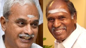 புதுவை தட்டாஞ்சாவடியை தட்டி தூக்கிய முதல்வர் ரங்கசாமி! காங்கிரஸ் வைத்திலிங்கம் படு தோல்வி
