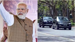 30 கார் செய்ய வேண்டிய வேலையை செய்யும் இரு கார்கள்.. மோடியின் கான்வாயில் உள்ள கார்கள் எவை தெரியுமா?