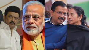  பாஜக ஆளும் மாநிலங்களில் மட்டும் மர்மமாக மறையும் 'ஆட்சி எதிர்ப்பு அலை'.. திமுக வைக்கும் வாதம்