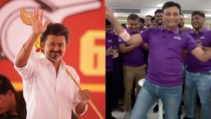 சொல்லி அடித்த கில்லி.. லைவ் நிகழ்ச்சியிலேயே குத்தாட்டம் போட்ட ‘ஆக்சிஸ் மை இந்தியா’ பிரதீப் குப்தா!