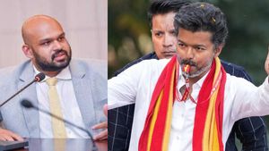 பூரித்துப்போன விஜய்.. இலங்கையில் இருந்து வந்த செய்தி.. நாடாளுமன்றத்தில் ஒலித்த TVK பெயர்!
