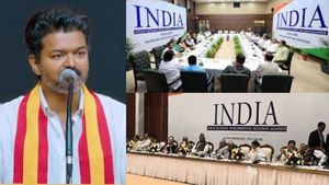இந்தியா கூட்டணி ஆலோசனைக் கூட்டத்தில் விஜய்யின் தவெகவுக்கு அழைப்பு இல்லையா? பின்னணி தகவல்