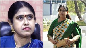 கமலாலயம் டூ பனையூர்.. பாஜகவுக்கு அடுத்த அடி! தவெகவில் ஐக்கியமான முன்னாள் எம்எல்ஏ விஜயதரணி