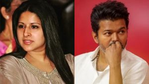 காணொலி விசாரணைக்கு நோ சொன்ன நீதிமன்றம்! முதல்வர் விஜய்-சங்கீதா நேரில் ஆஜராகனும்! விசாரணை ஒத்திவைப்பு