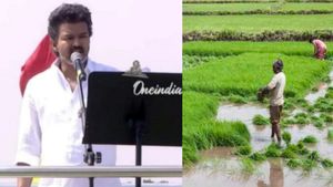 சும்மா இருந்த சங்கை..ஊதி கெடுத்த விஜய்! வெடித்த விவசாயிகள் போராட்டம்! பயிர்க் கடனால் பதறும் பனையூர்! 