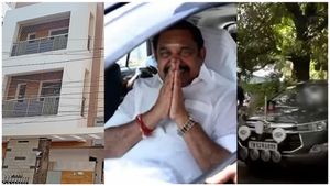 'செவ்வந்தி இல்லம்' டூ ராயப்பேட்டை.. 15 வருட அரசு இல்லத்தில் இருந்து விடைபெற்ற எடப்பாடி பழனிசாமி