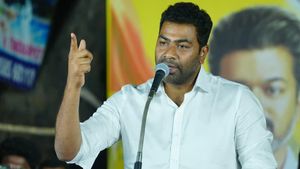 “கூட்டணி கட்சிகள் இல்லைனா திமுக 10 தொகுதிகளில் கூட வெற்றி பெற்றிருக்காது”.. ஆதவ் அர்ஜுனா தாக்கு!