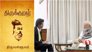 திருக்குறளை தேசிய நூலாக அறிவிக்க வேண்டும்.. நிதி ஆயோக் கூட்டத்தில் முதல்வர் விஜய் வலியுறுத்தல்!