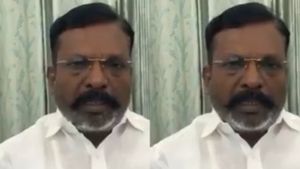 “தொடர்ந்து நாம் குறி வைக்கப்படுகிறோம்” - திருமாவளவன் வெளியிட்ட அதிர்ச்சி வீடியோ!