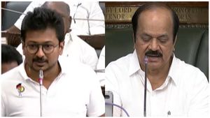  சட்டமன்றம் கூடுவதற்கான அர்த்தமே இல்லாமல் போய்விடும்.. சபாநாயகருக்கு உதயநிதி ஸ்டாலின் கடிதம் 