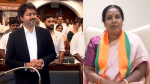 தலைமைச் செயலகமா? தவெக தலைமை அலுவலகமா? வானதி சீனிவாசன் கேள்வி