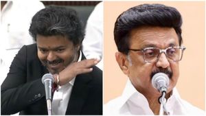 அப்பாவை காணோம்! கண்கள் சிவந்த திமுகவினர்.. 