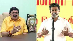 இன்ஸ்டாவில் பொய் செல்லி.. ஆட்சிக்கு வந்துட்டாரு விஜய்! யாரும் கலங்க வேண்டாம்.. ஆறுதலாக பேசிய கேடிஆர் 
