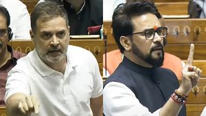 ராகுல் காந்திக்கு புதிய தலைவலி.. லோக்சபாவில் உரிமை மீறல் நோட்டீஸ் வழங்கிய பாஜக எம்பி.. போச்சே