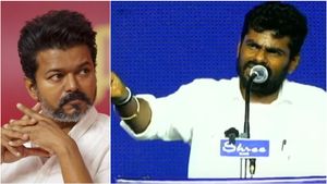“தவெக தடுமாறும் போது.. தூக்கி பிடித்து உதவ வேண்டும்!” சேம் சைடு கோல் அடித்த அண்ணாமலை!