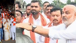 நான் கட்சி மாறி ஓட்டளிக்கவில்லை.. கோவிலில் சத்தியம் செய்து நிரூபித்த கர்நாடகா பாஜக எம்எல்ஏ