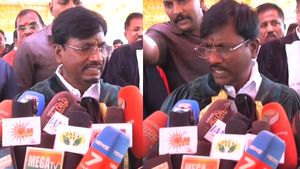 பின்வாசல் வழியாக வெளியேறிய தமிழக அமைச்சர்.. பத்திரிகையாளரை சந்திக்க மறுப்பு.. பின்னணி?