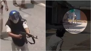 மாணவர்கள் மீது AK-47 துப்பாக்கிச்சூடு! அத்துமீறிய போலீஸ்..  நீட் போராட்டத்தில் உச்சக்கட்ட பதற்றம்!