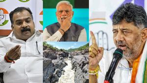 தமிழகம் - கர்நாடகா காங்கிரஸ் மோதல்.. காவிரியால் அலறும் தேசிய கட்சிகள்.. பாஜகவிற்கும் ‘ஊமைகுத்து'