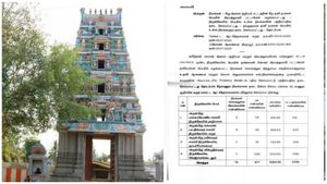 கரூரில்  25000 கோடி கோயில் நிலம் பத்திரப்பதிவு விவகாரம்.. நாளையே விசாரணை.. ஐகோர்ட் அதிரடி