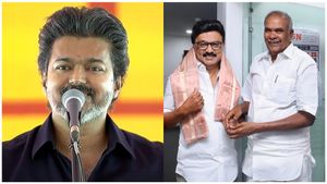127 தொகுதிகளில் மு.க.ஸ்டாலின்  கொத்து புரோட்டா போட்டதை மறந்துவிட்டீர்களா? விஜய்க்கு அப்பாவு கேள்வி