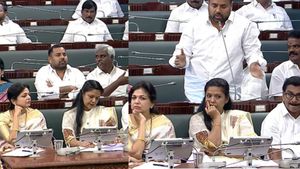 சட்டசபையில் திடீரென எதிர்க்கட்சி வரிசையில் அமர்ந்த காங்கிரஸ் எம்எல்ஏ தாரகை கத்பர்ட்! என்ன காரணம்?